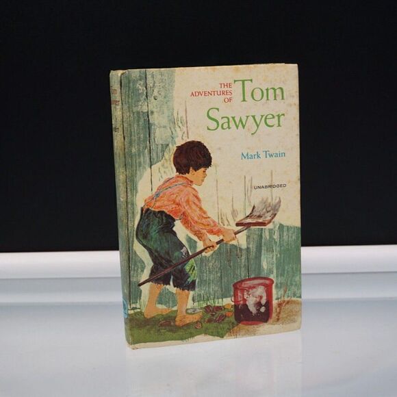 The Adventures of Tom Sawyer By Mark Twain Unabridged Golden Press 1966 HC - Picture 12 of 12